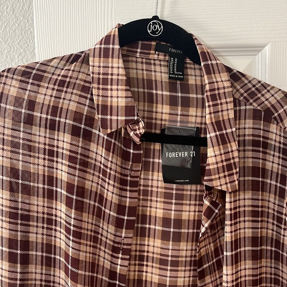 Forever 21 Boho Flannel - Picture 2 of 4
